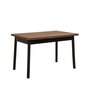 Hanah Home Oliver Open - Barok Black Mesa de Comedor Extensible